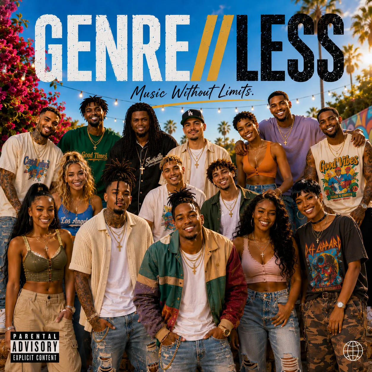 GENRE//LESS album cover art